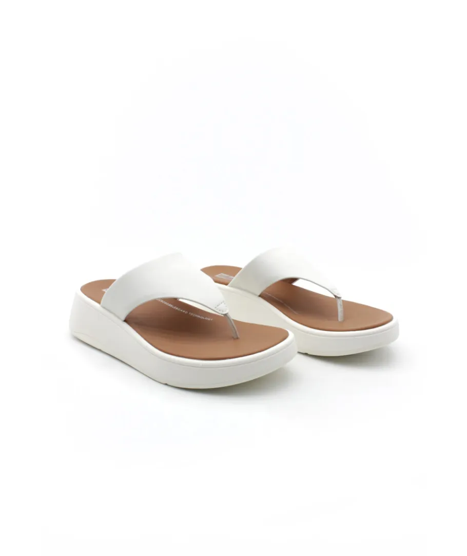 Sale L'Empreinte Chaussures FITFLOP F-MODE TOE POST CREME