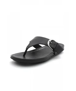 Shop L'Empreinte Chaussures FITFLOP GRACIE TOE POST noir