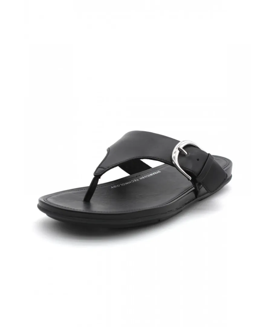 Shop L'Empreinte Chaussures FITFLOP GRACIE TOE POST noir