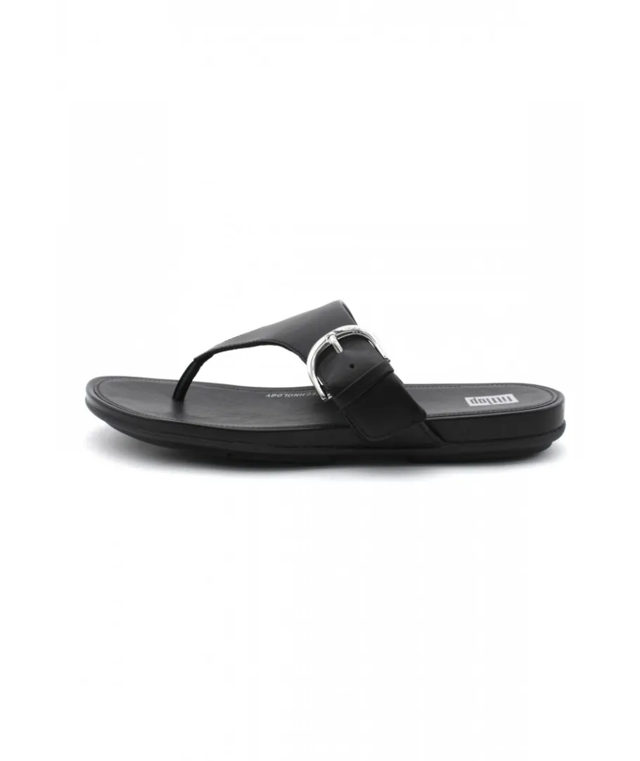 Shop L'Empreinte Chaussures FITFLOP GRACIE TOE POST noir