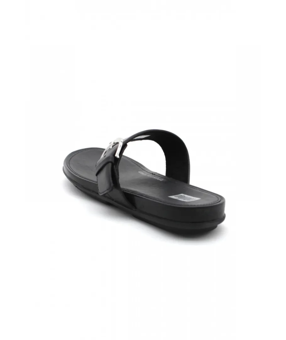 Shop L'Empreinte Chaussures FITFLOP GRACIE TOE POST noir