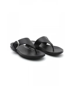 Shop L'Empreinte Chaussures FITFLOP GRACIE TOE POST noir