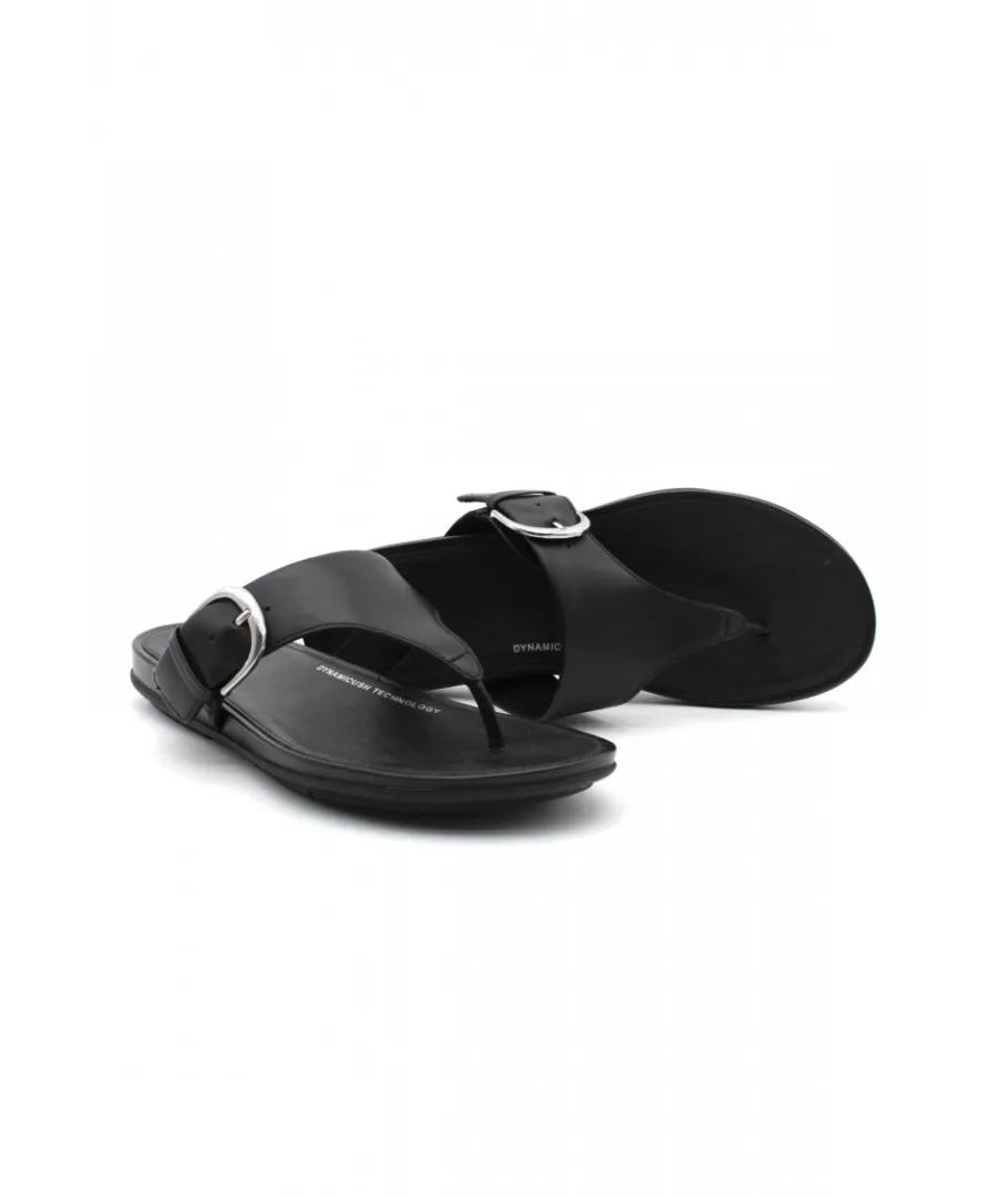 Shop L'Empreinte Chaussures FITFLOP GRACIE TOE POST noir