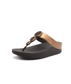 Cheap L'Empreinte Chaussures FITFLOP HALO BEAD CIRCLE bronze