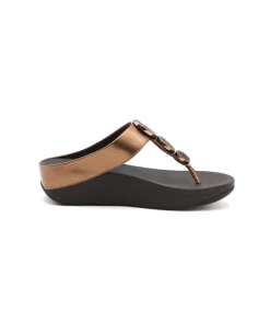 Cheap L'Empreinte Chaussures FITFLOP HALO BEAD CIRCLE bronze
