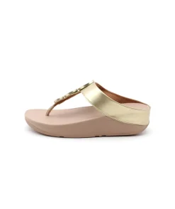 Discount L'Empreinte Chaussures FITFLOP HALO TOE POST platine