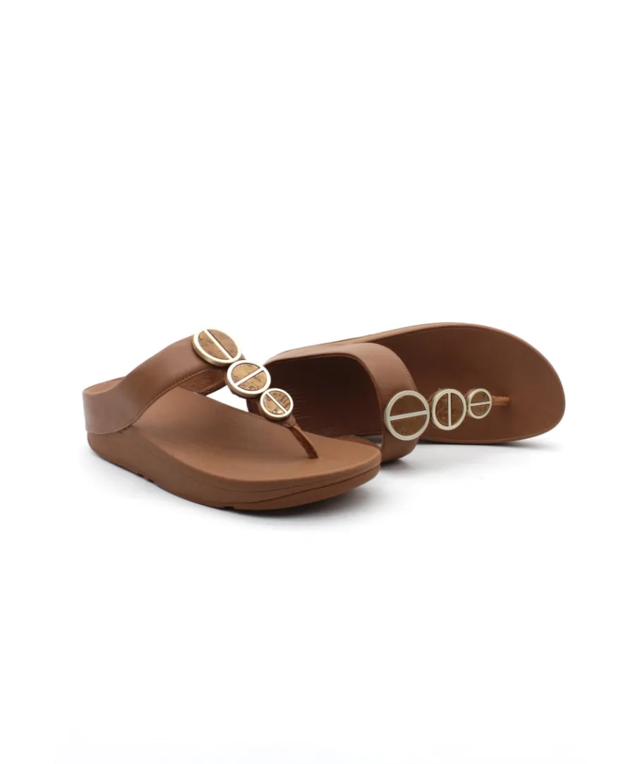 Best Sale L'Empreinte Chaussures FITFLOP HALO TOE POST tan