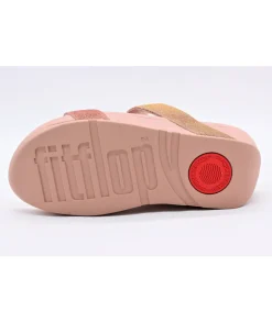 Best Sale L'Empreinte Chaussures FITFLOP LOTTIE GLITZY SLIDE ROSE GOLD
