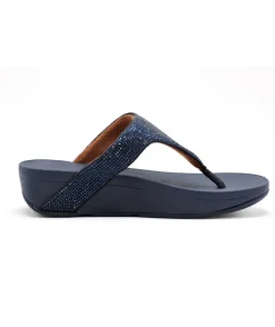 Shop L'Empreinte Chaussures FITFLOP LOTTIE SHIMMERCRYSTA marine