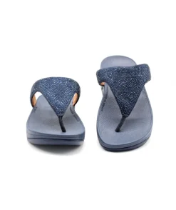 Shop L'Empreinte Chaussures FITFLOP LOTTIE SHIMMERCRYSTA marine