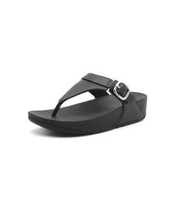 Shop L'Empreinte Chaussures FITFLOP LULU ADJUSTABLE LEATHER noir