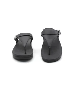 Shop L'Empreinte Chaussures FITFLOP LULU ADJUSTABLE LEATHER noir