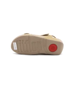 Fashion L'Empreinte Chaussures FITFLOP LULU ADJUSTABLE SHIMMERLUX beige