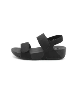 New L'Empreinte Chaussures FITFLOP LULU ADJUSTABLE SHIMMERLUX noir
