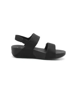 New L'Empreinte Chaussures FITFLOP LULU ADJUSTABLE SHIMMERLUX noir