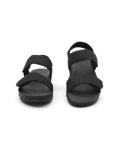 New L'Empreinte Chaussures FITFLOP LULU ADJUSTABLE SHIMMERLUX noir