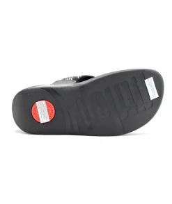 Cheap L'Empreinte Chaussures FITFLOP LULU CRYSTAL FEATHER noir