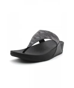 Cheap L'Empreinte Chaussures FITFLOP LULU GLITZ TOE POST noir