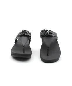 Fashion L'Empreinte Chaussures FITFLOP LULU JEWEL DELUXE noir