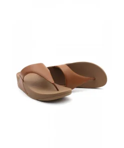 Sale L'Empreinte Chaussures FITFLOP LULU LEATHER TOEPOST marron