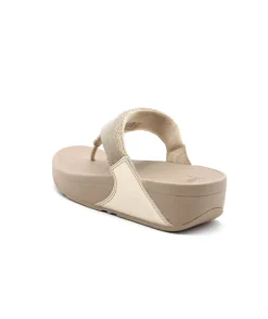 Shop L'Empreinte Chaussures FITFLOP LULU SHIMMERLUX beige