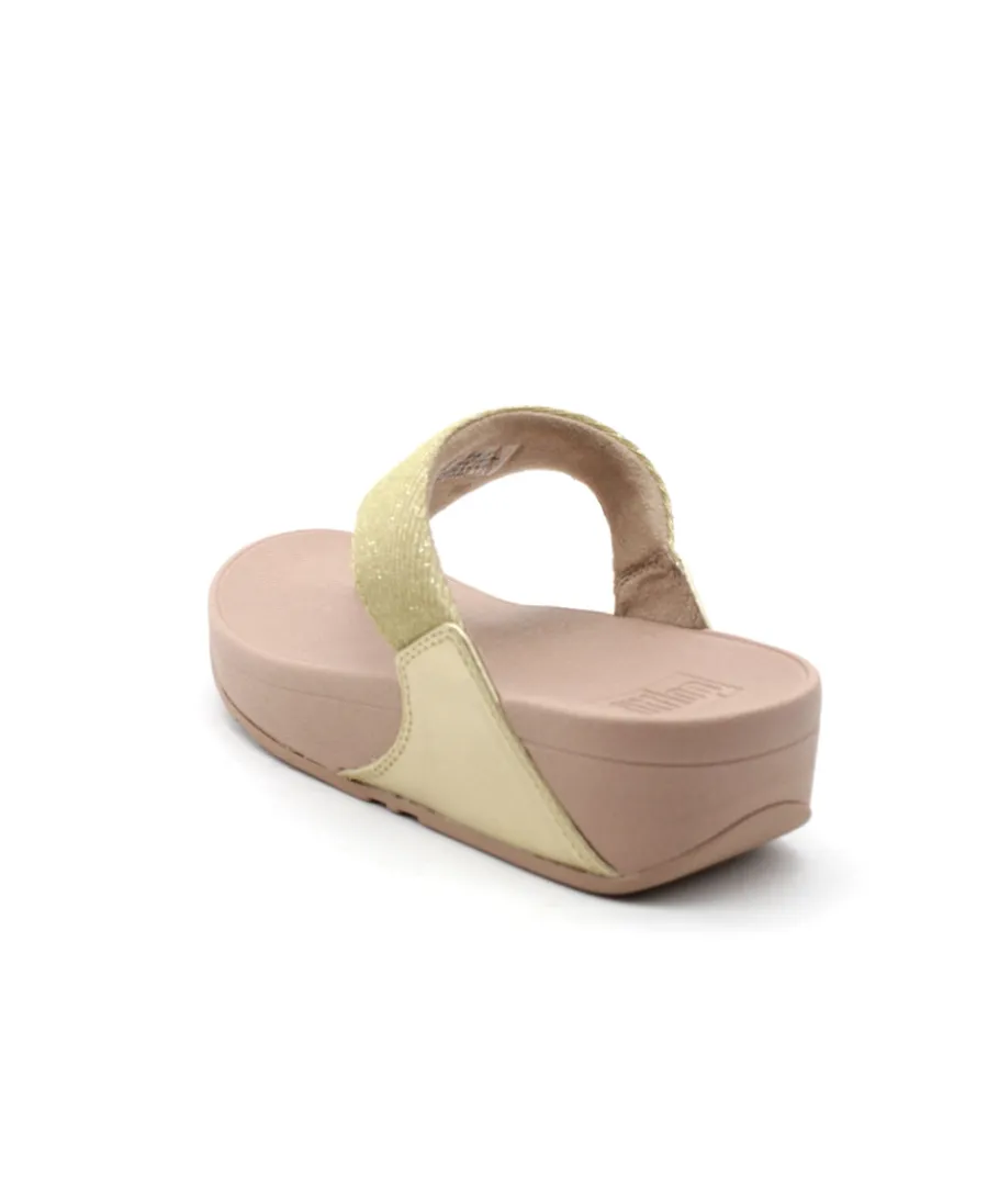 Fashion L'Empreinte Chaussures FITFLOP LULU SHIMMERLUX platine