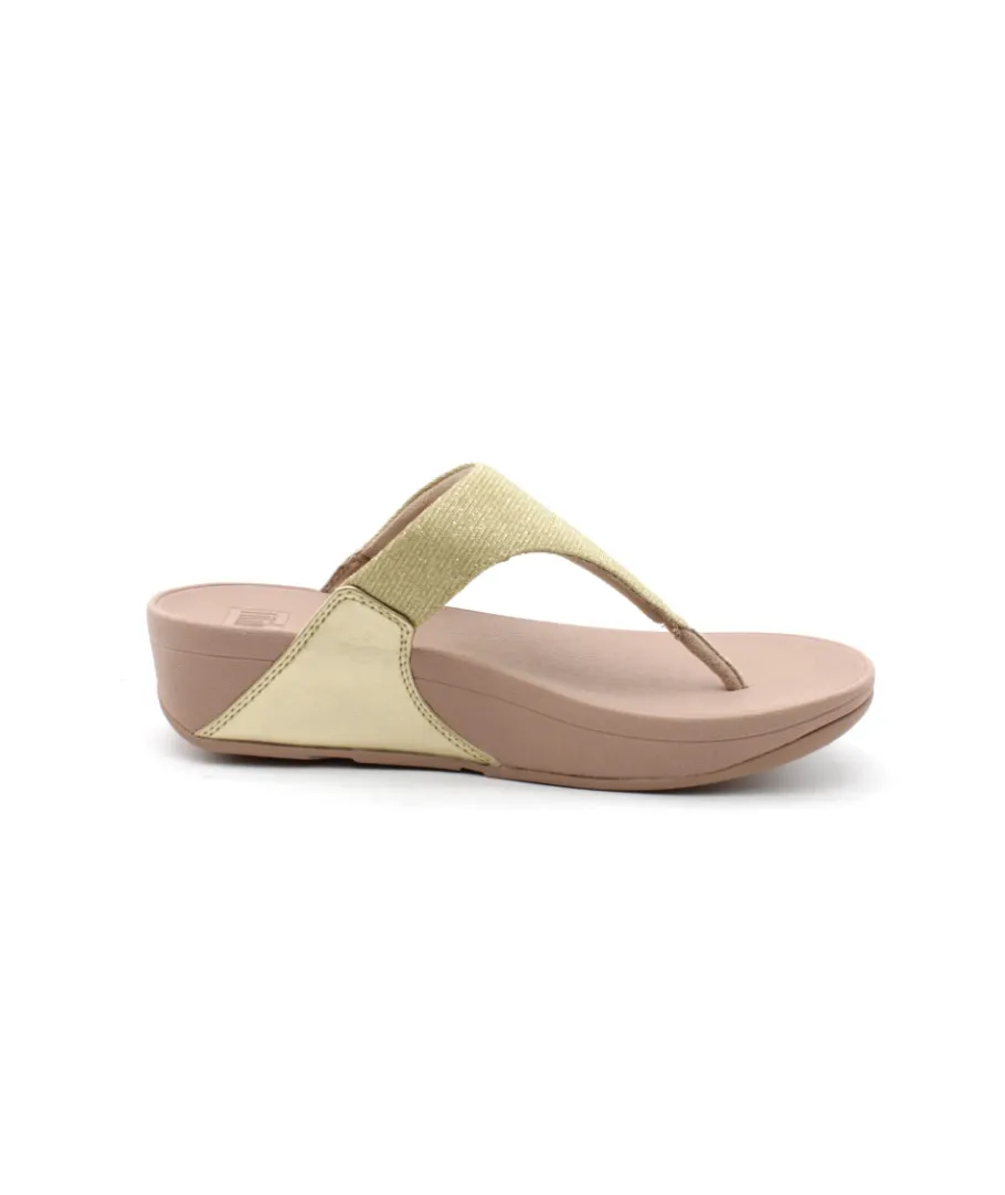 Fashion L'Empreinte Chaussures FITFLOP LULU SHIMMERLUX platine