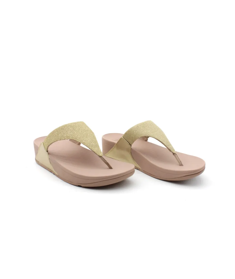 Fashion L'Empreinte Chaussures FITFLOP LULU SHIMMERLUX platine