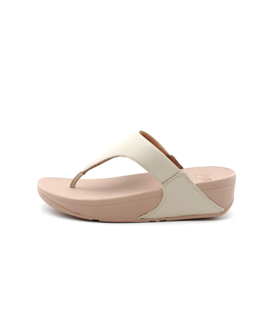 Best Sale L'Empreinte Chaussures FITFLOP LULU TOEPOST LEATHER beige