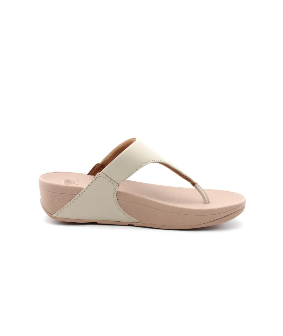 Best Sale L'Empreinte Chaussures FITFLOP LULU TOEPOST LEATHER beige