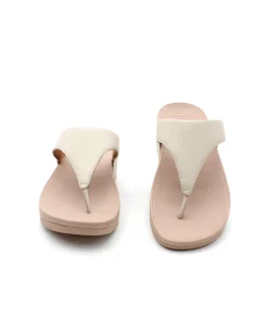 Best Sale L'Empreinte Chaussures FITFLOP LULU TOEPOST LEATHER beige