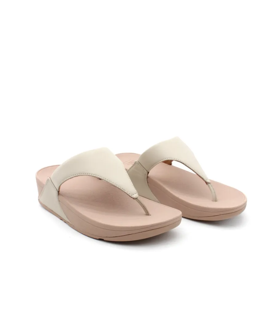 Best Sale L'Empreinte Chaussures FITFLOP LULU TOEPOST LEATHER beige