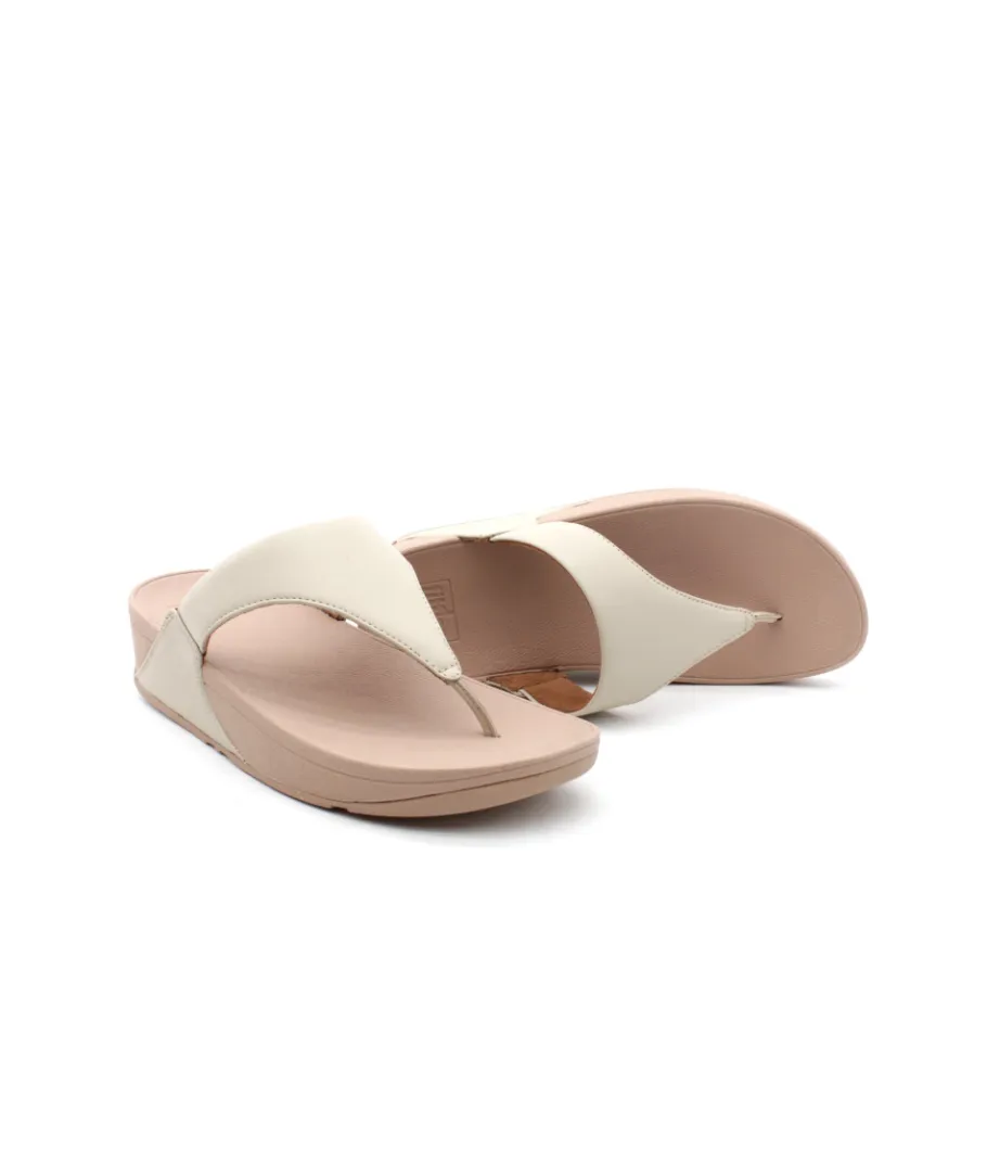 Best Sale L'Empreinte Chaussures FITFLOP LULU TOEPOST LEATHER beige