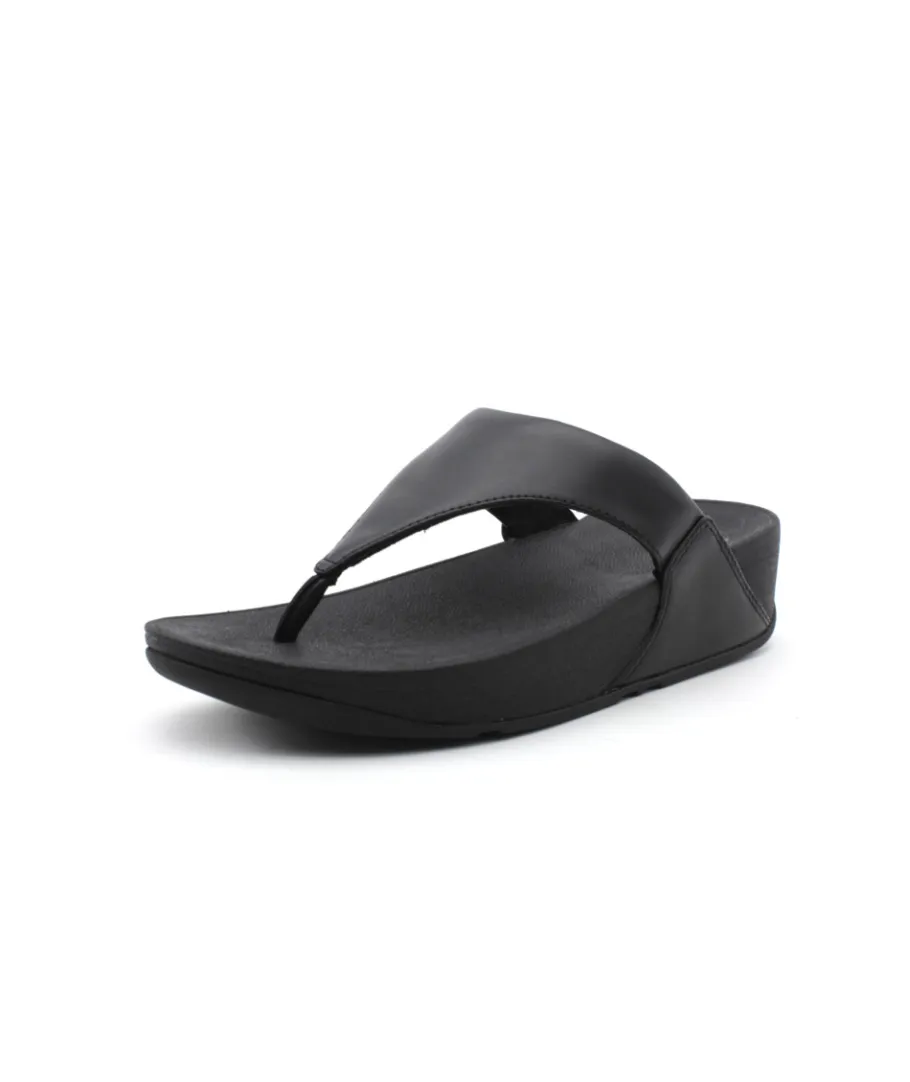Clearance L'Empreinte Chaussures FITFLOP LULU TOEPOST LEATHER noir