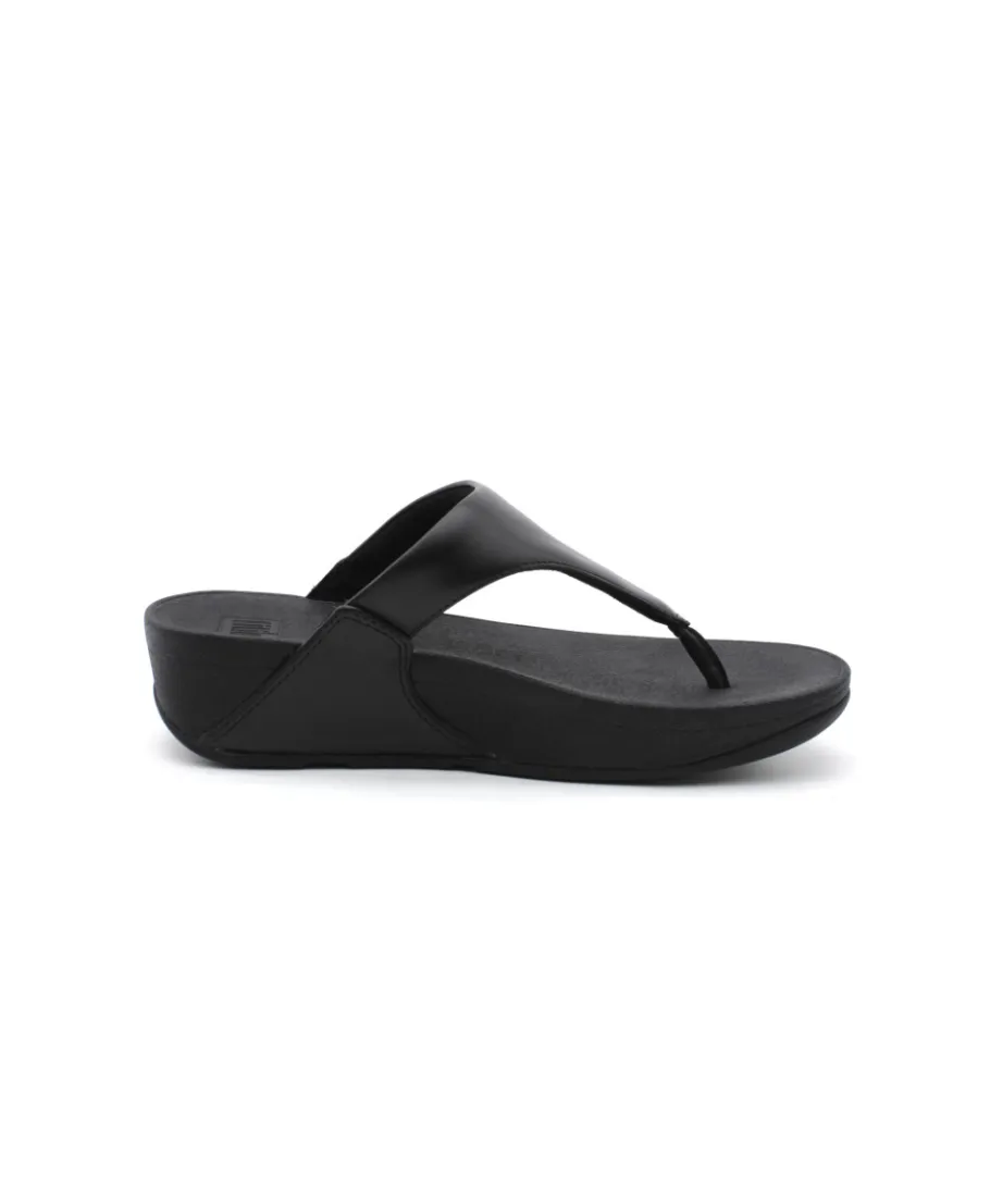 Clearance L'Empreinte Chaussures FITFLOP LULU TOEPOST LEATHER noir