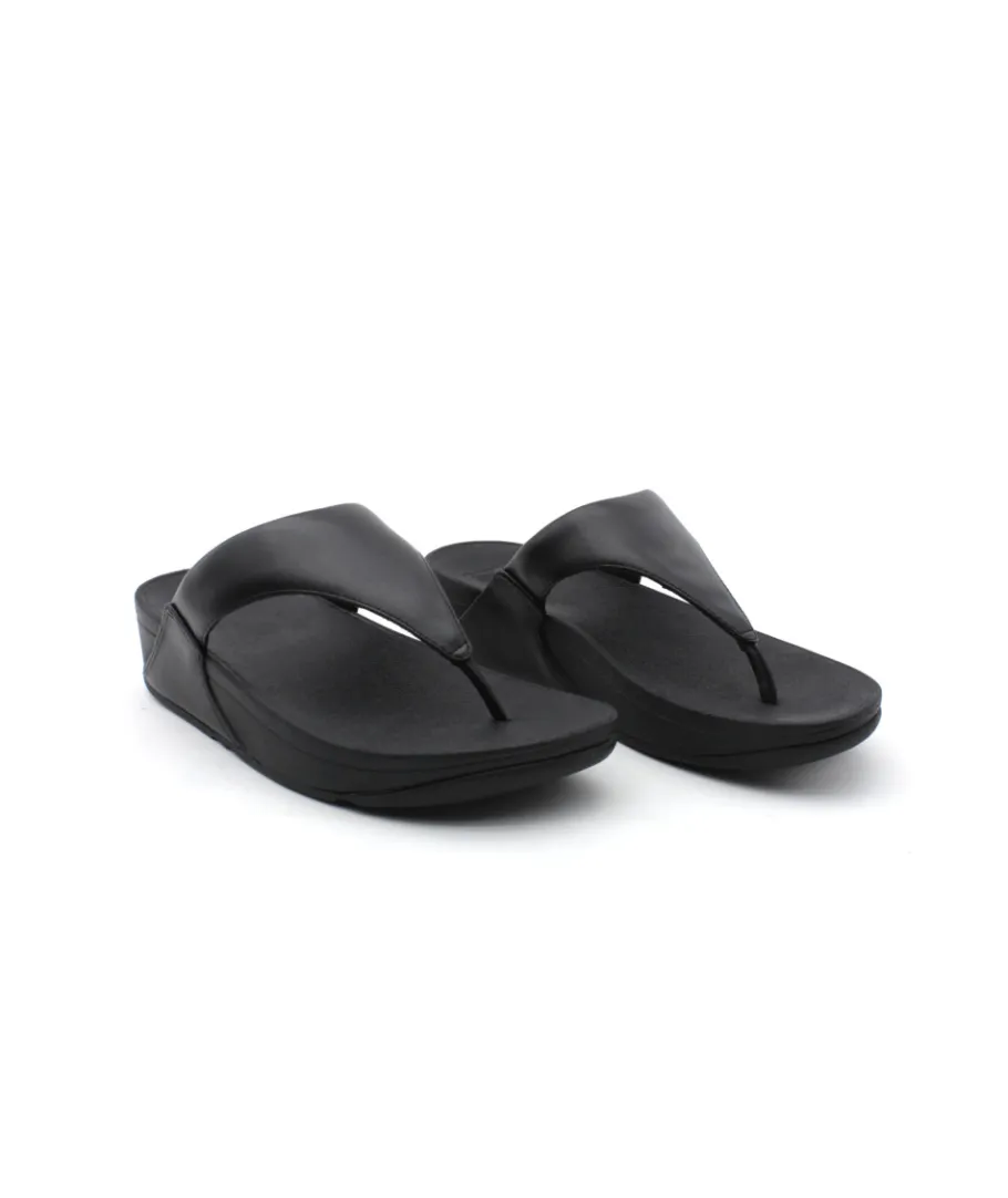 Clearance L'Empreinte Chaussures FITFLOP LULU TOEPOST LEATHER noir