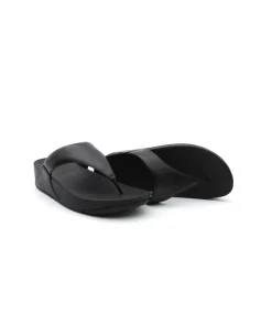Clearance L'Empreinte Chaussures FITFLOP LULU TOEPOST LEATHER noir