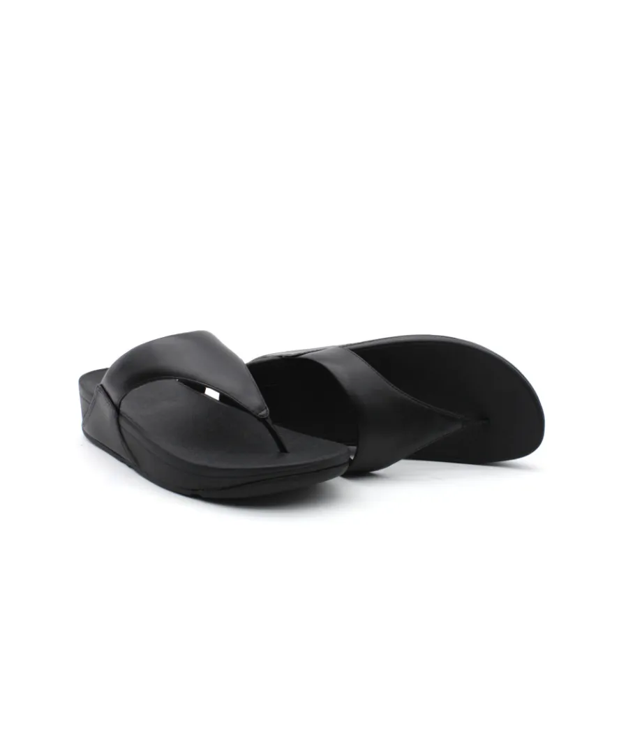 Clearance L'Empreinte Chaussures FITFLOP LULU TOEPOST LEATHER noir