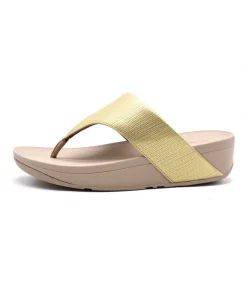 Store L'Empreinte Chaussures FITFLOP OLIVE TEXTURED GLITZ platine