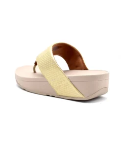 Store L'Empreinte Chaussures FITFLOP OLIVE TEXTURED GLITZ platine