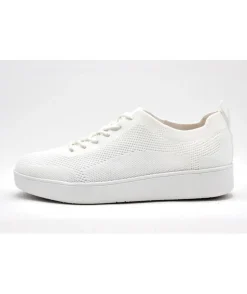 Discount L'Empreinte Chaussures FITFLOP RALLY TONAL KNIT blanc