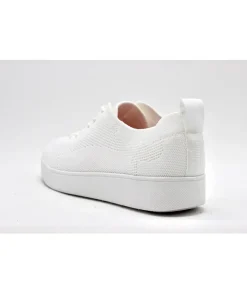Discount L'Empreinte Chaussures FITFLOP RALLY TONAL KNIT blanc