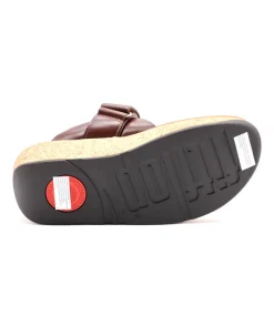 Sale L'Empreinte Chaussures FITFLOP REMI ADJUSTABLE marron