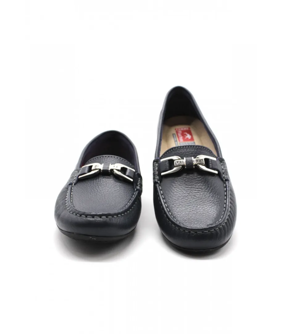 Shop L'Empreinte Chaussures FLUCHOS FEMME F0804 BRUNI marine