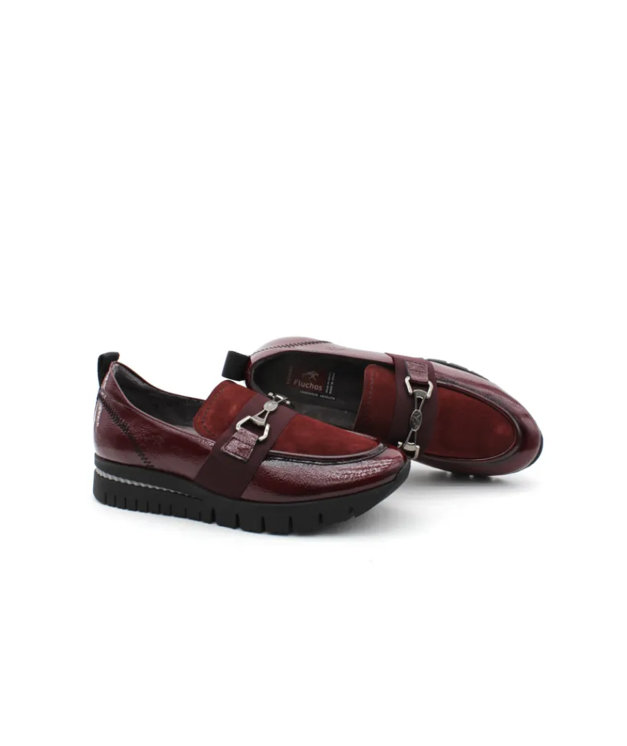 New L'Empreinte Chaussures FLUCHOS FEMME F1811 MERYL brique