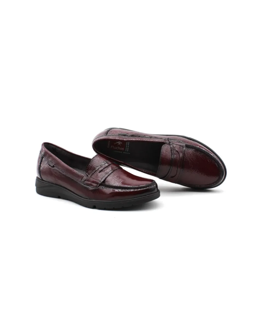 Discount L'Empreinte Chaussures FLUCHOS FEMME F1835 STYLL bordeaux