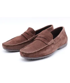 Store L'Empreinte Chaussures FLUCHOS 7159 MOCASSIN BONOMI marron