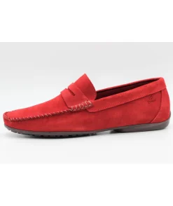 Best Sale L'Empreinte Chaussures FLUCHOS 7159 MOCASSIN BONOMI rouge