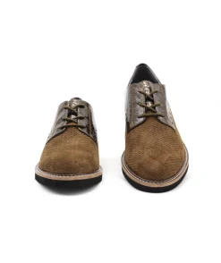 Cheap L'Empreinte Chaussures FUGITIVE CHAMOI VELOURS kaki