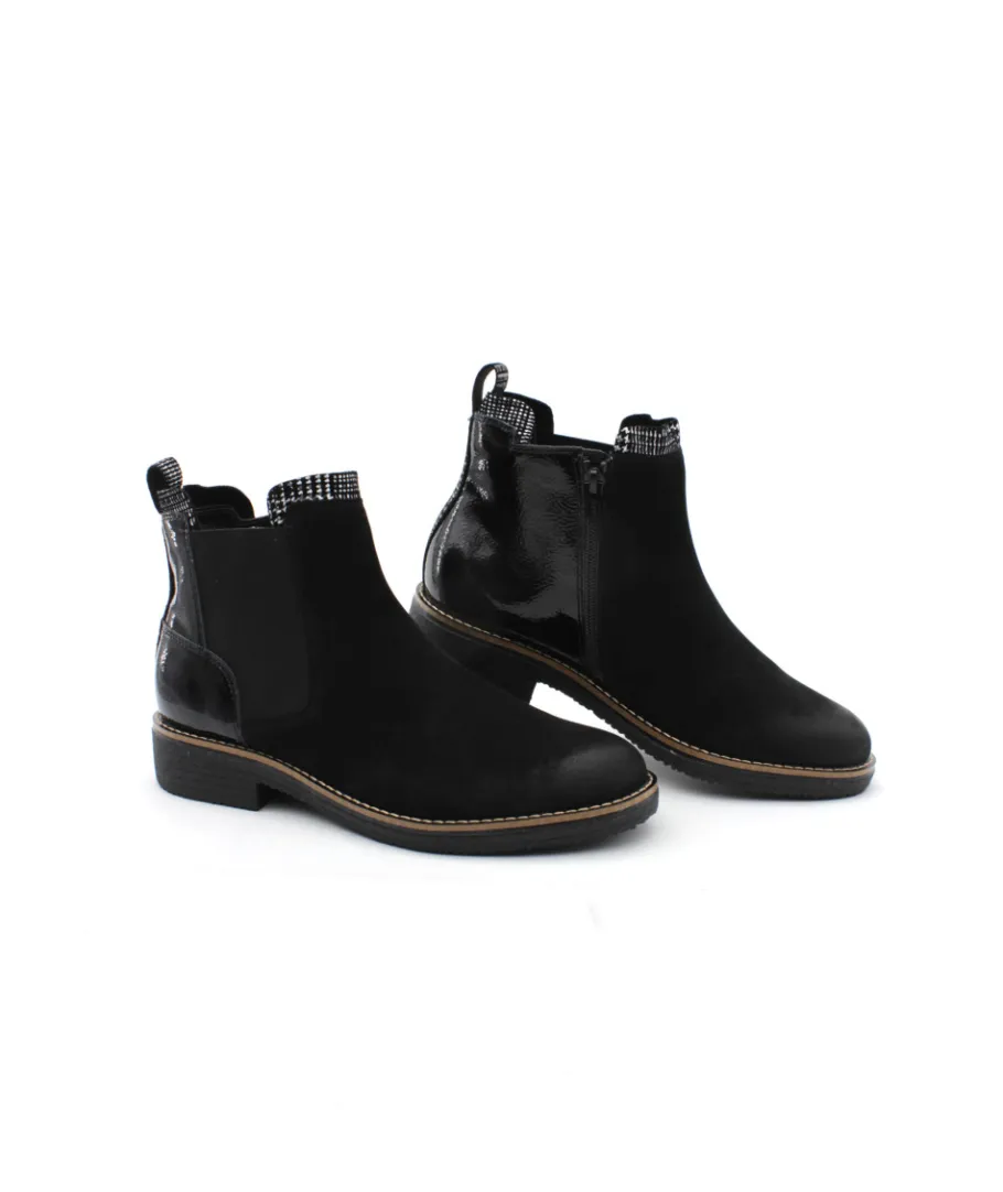 Shop L'Empreinte Chaussures FUGITIVE GENOI noir